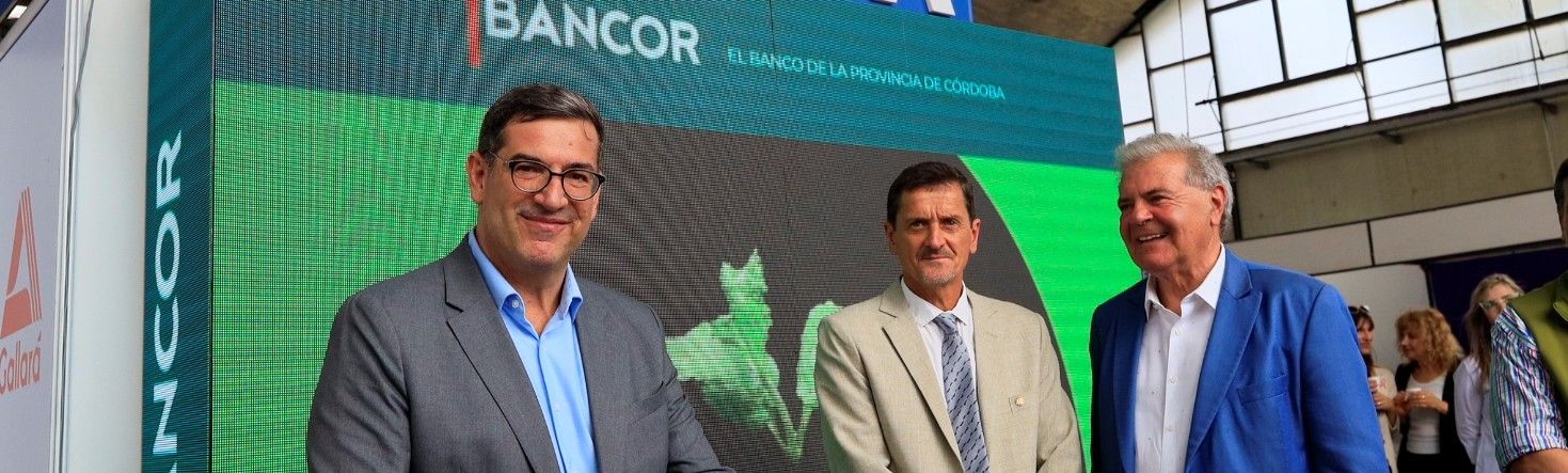San Francisco: Bancor y la Provincia presentes en la expo rural para potenciar a los productores