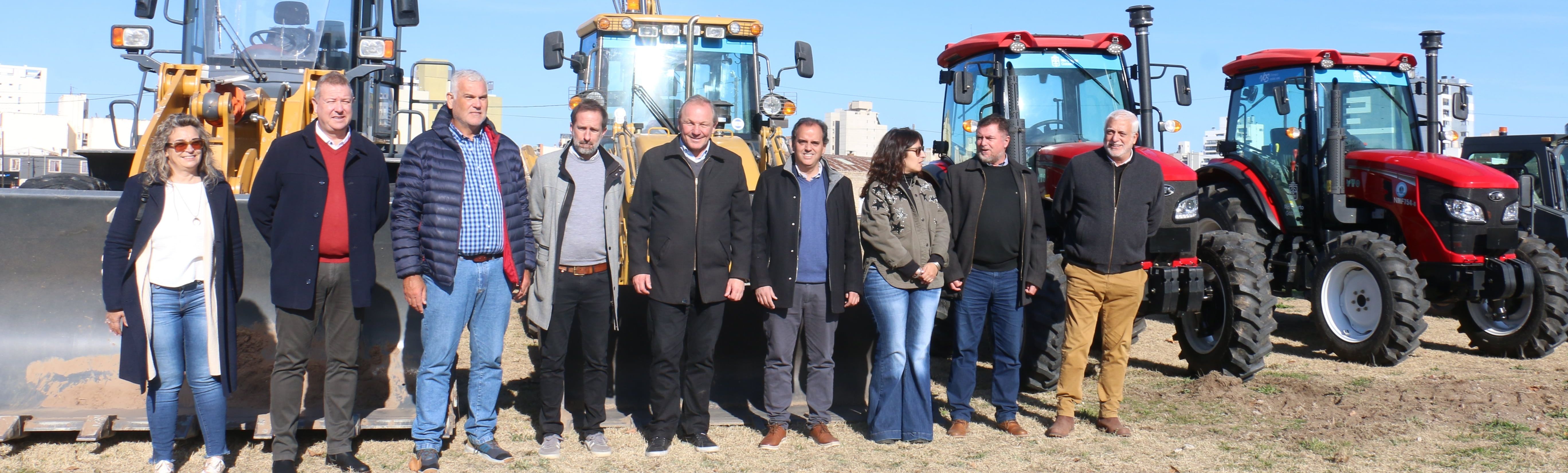 Con financiamiento de BANCOR, Río Cuarto refuerza la flota y equipamiento del municipio