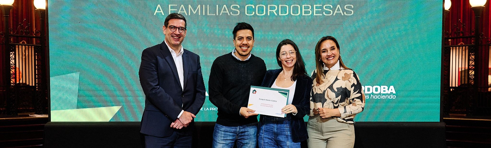 BANCOR sigue cumpliendo el sueño de la casa propia a las familias cordobesas