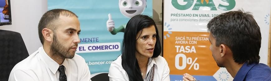 Bancor aumenta a 66 mil pesos la línea para financiar conexiones domiciliarias de gas