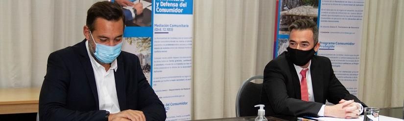 BANCOR y la Municipalidad de Córdoba firmaron un convenio para prevenir el ciberdelito