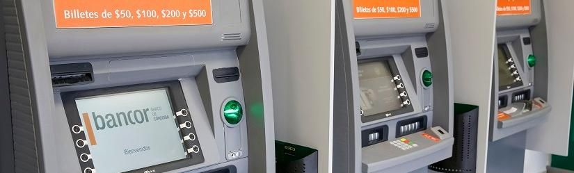 Los clientes de Bancor pueden retirar dinero sin tarjeta de débito en más de 400 cajeros del banco