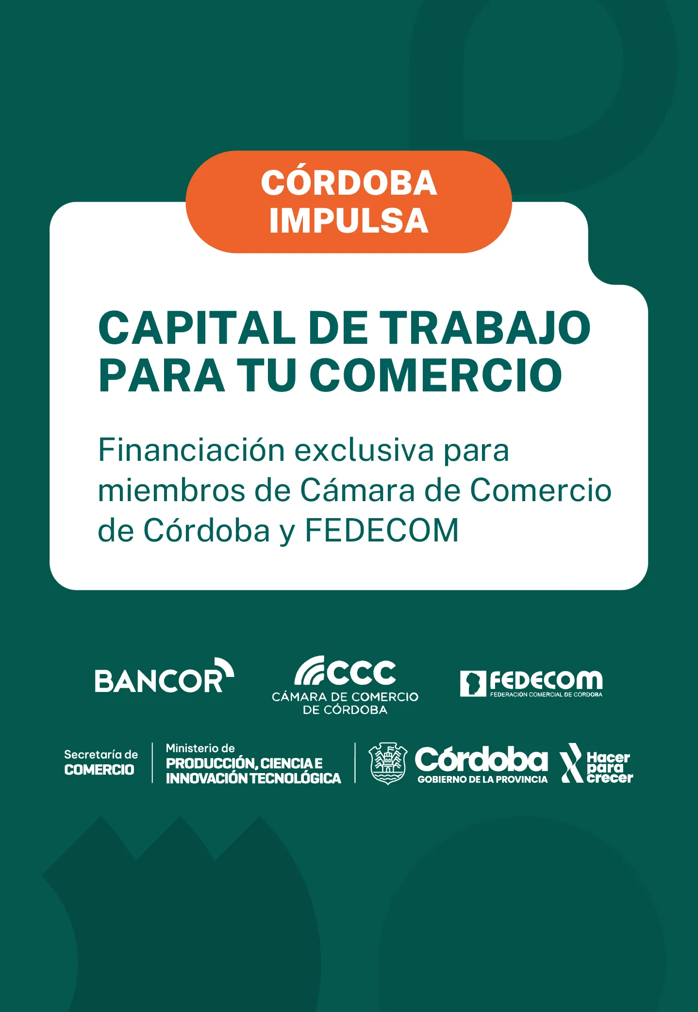 Slide home bancor impulsa camara comercio