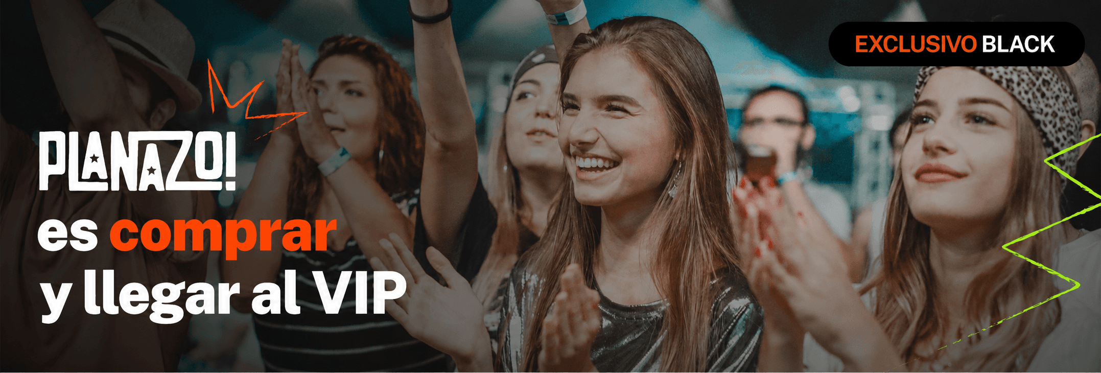 Slide planazo es comprar y llegar al VIP