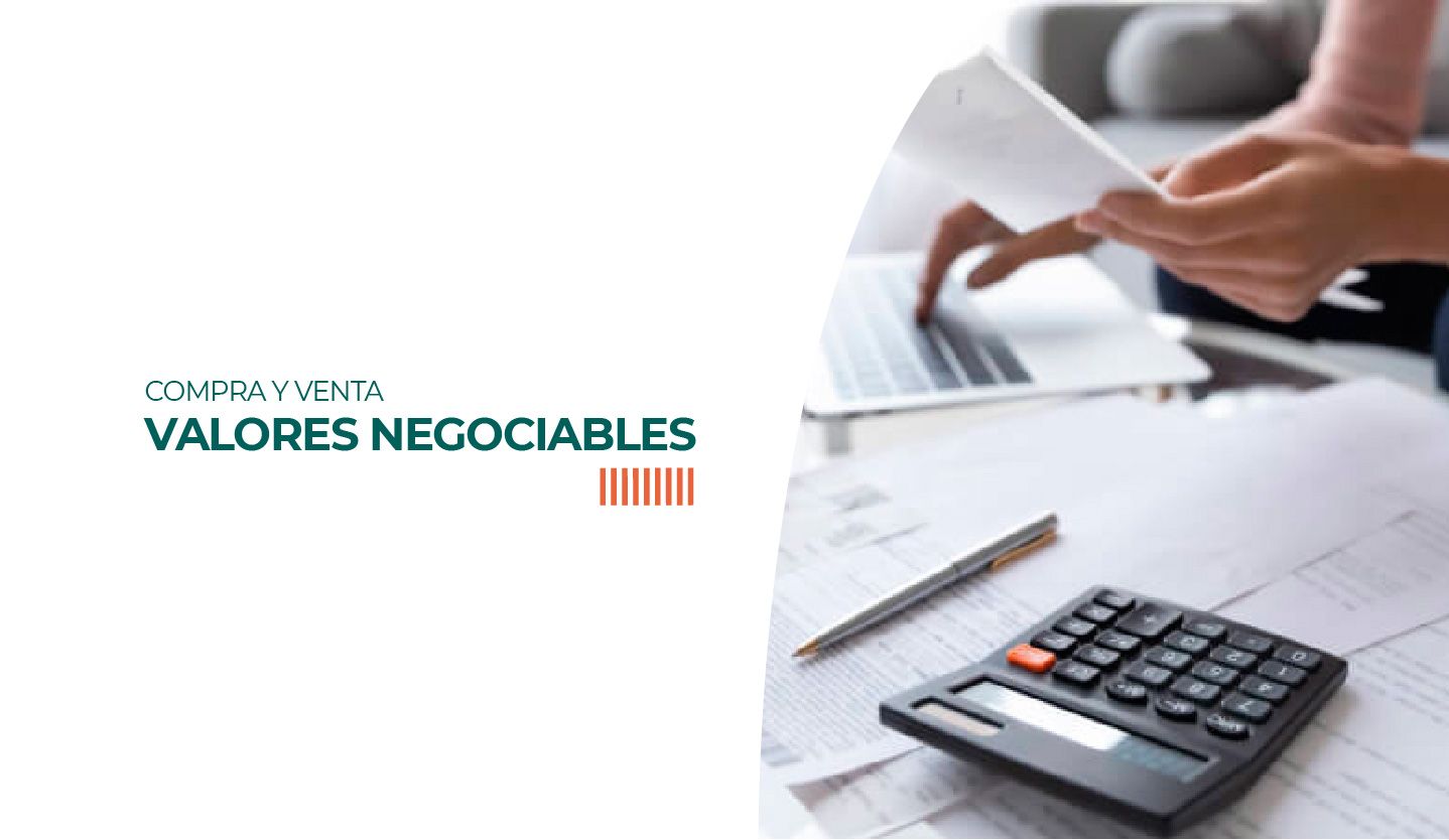 compra venta de valores negociables