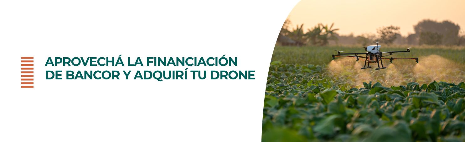 Financiacion Bancor drones