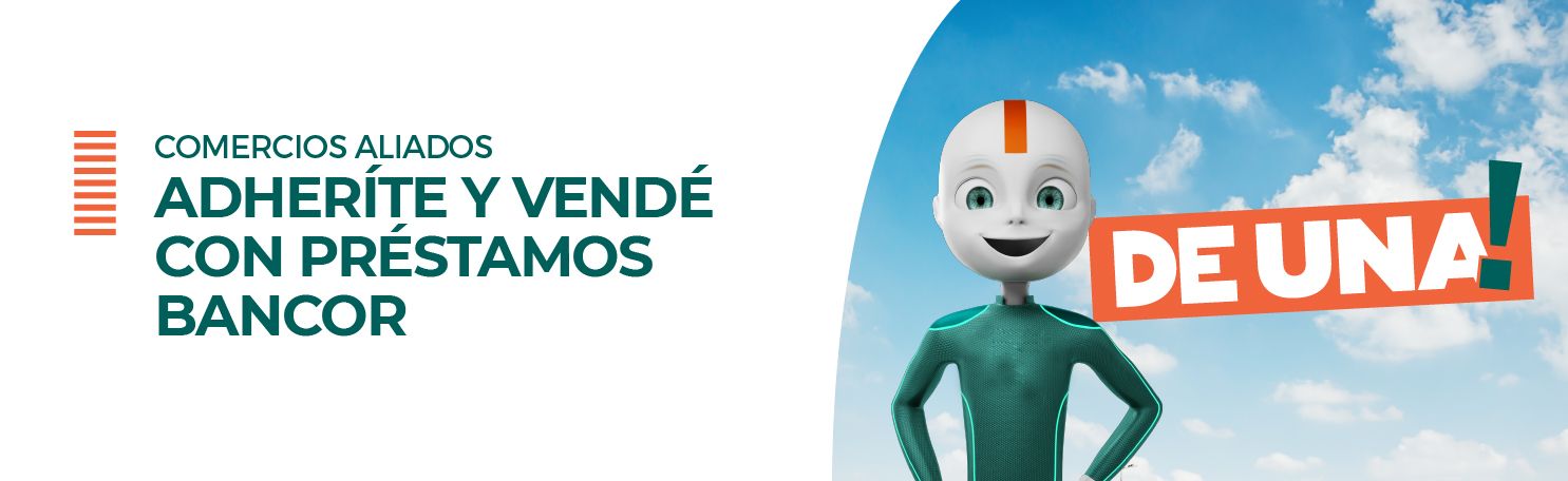 Adherí tu comercio Bancor