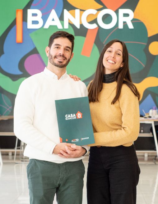 Lucía y agustín Casa bancor