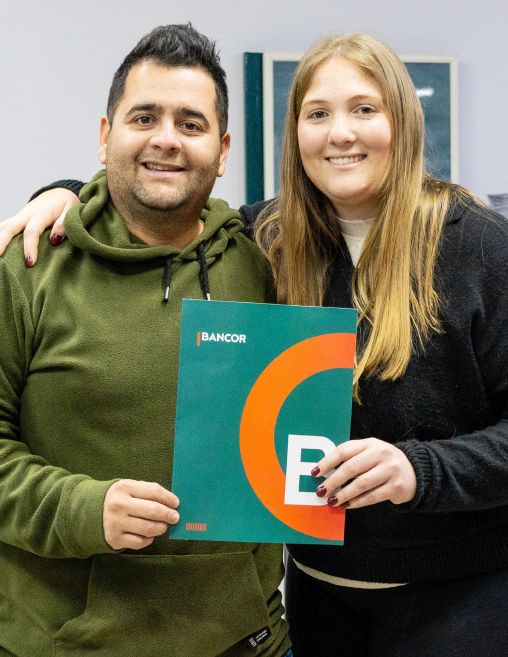 Estefanía y Lucas casa bancor