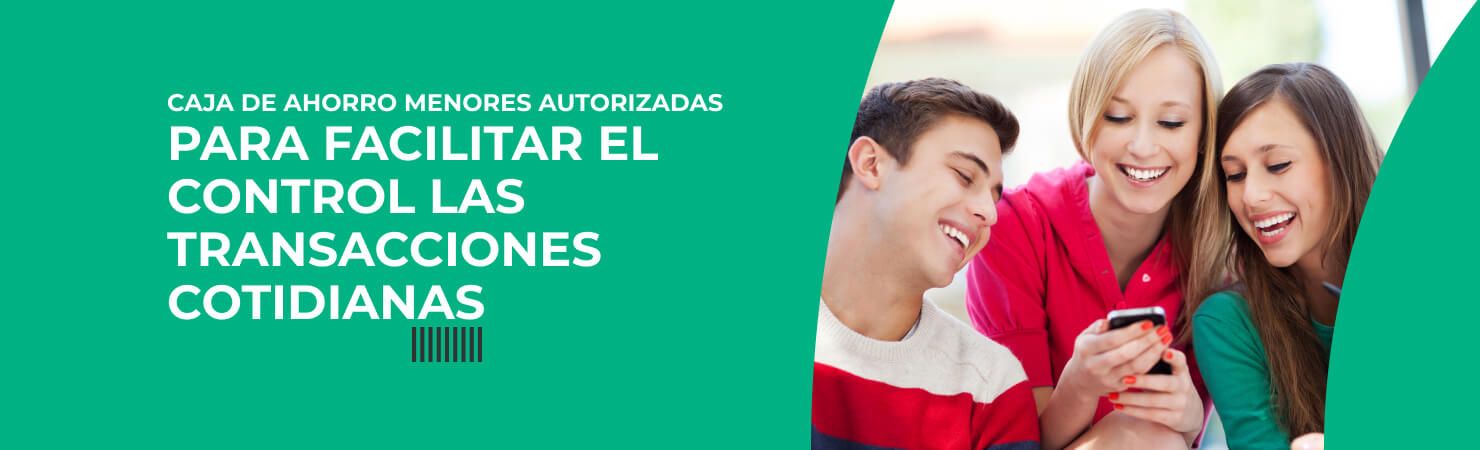 cuentas personas menores autorizadas