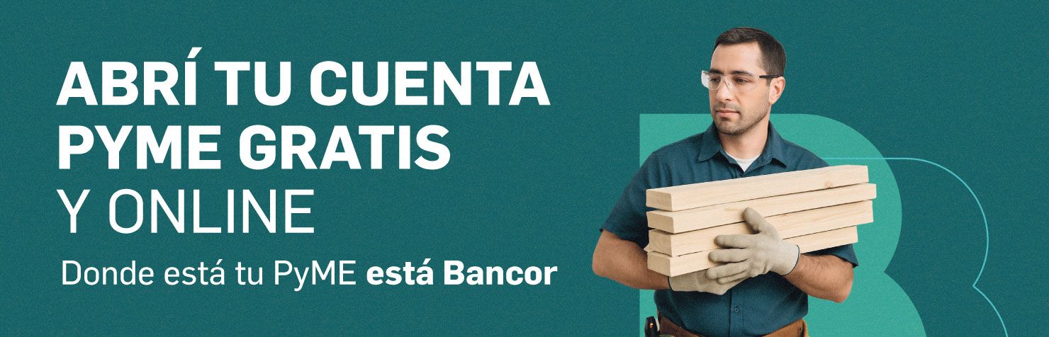 Cuenta Pyme Bonificada Bancor