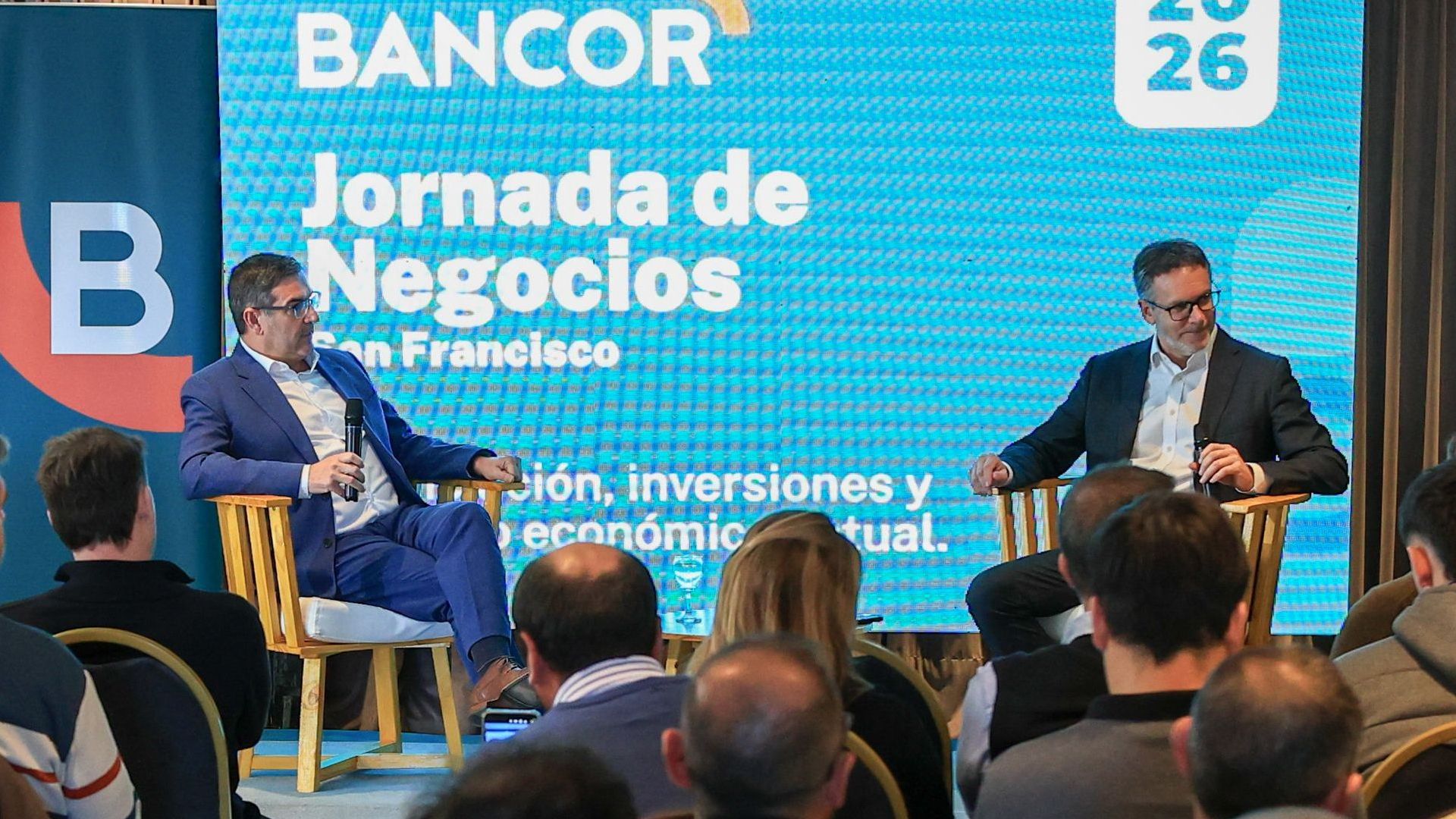 Bancor realizó en San Francisco su 5ª Jornada de Negocios con la presencia de Guido Sandleris