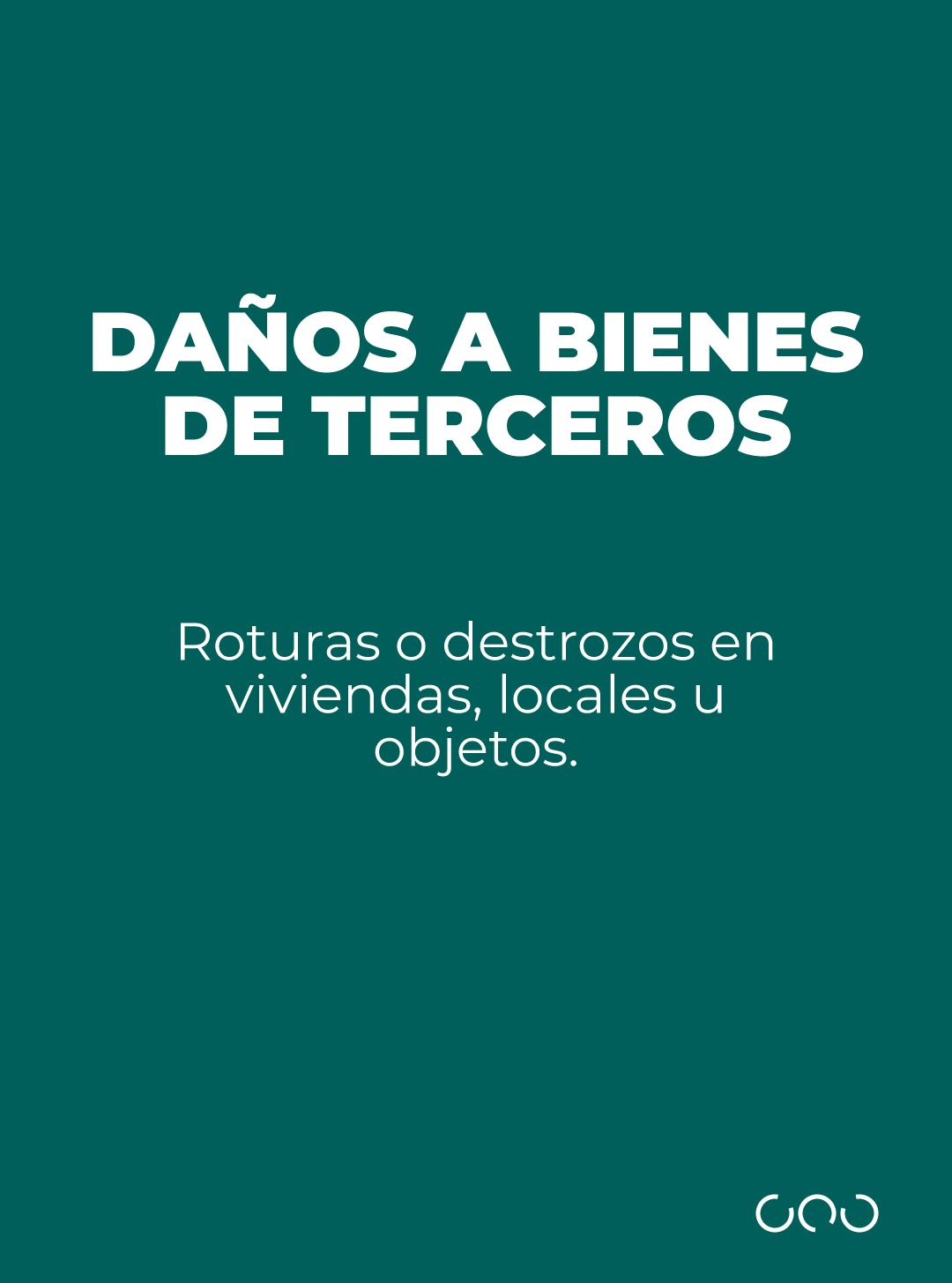 Daños a bienes de tercero
