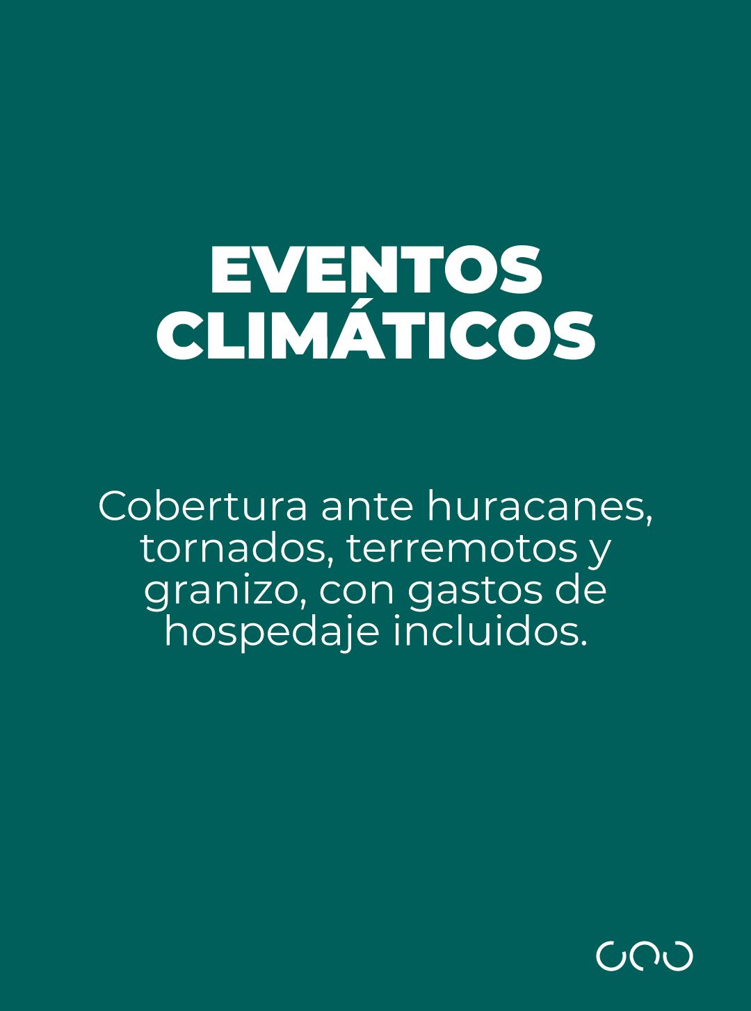 Eventos climáticos- Hogar