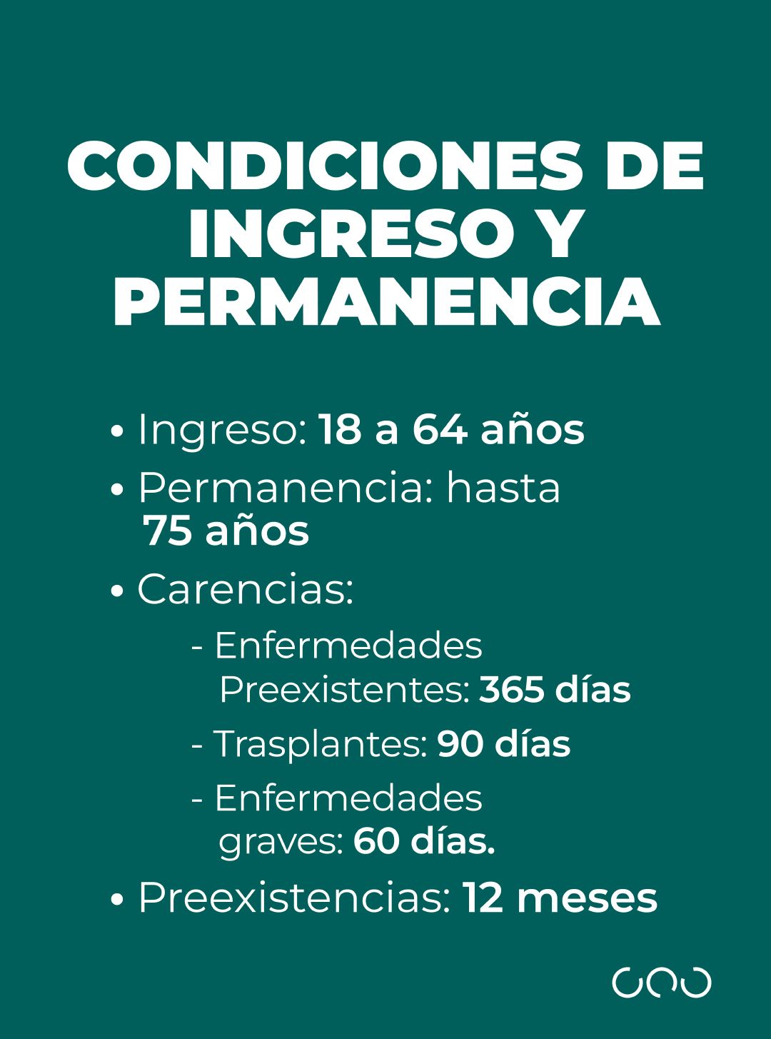 Cordovida premium- condiciones
