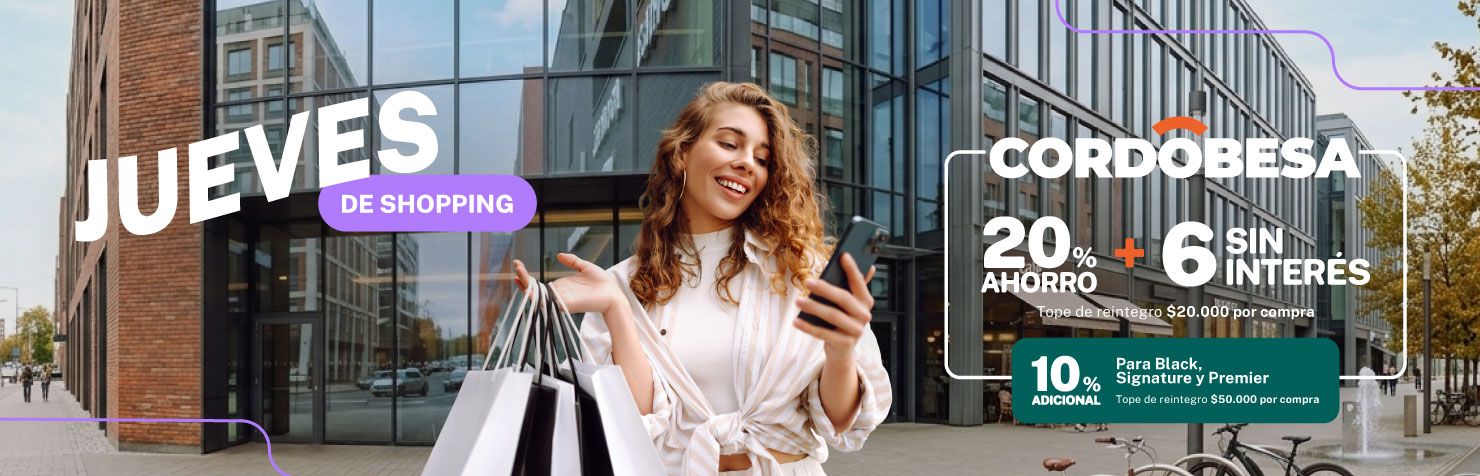 Agosto - jueves de shopping
