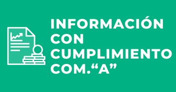 Información con cumplimiento com. a