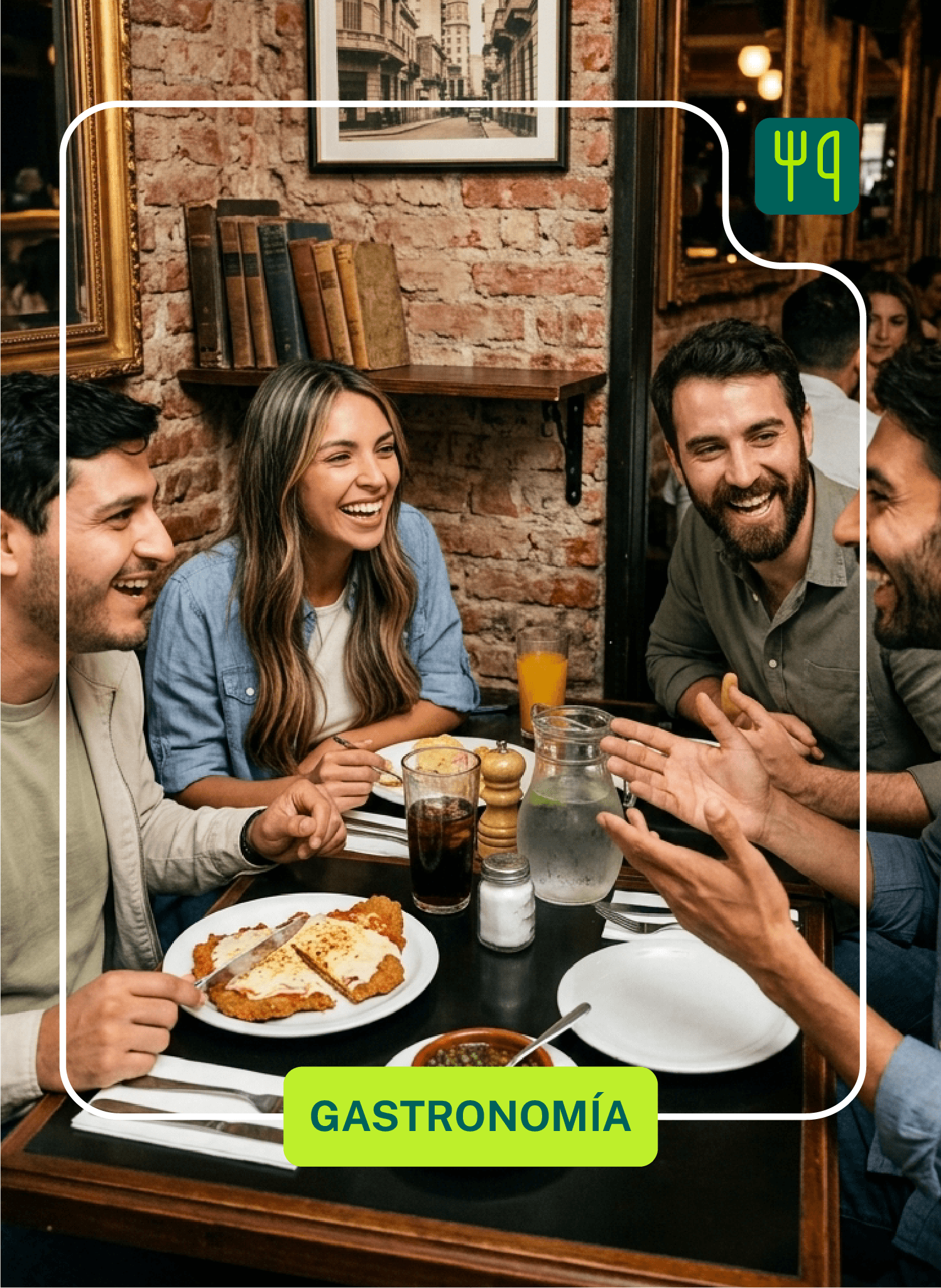 Flip nomina gastronomía