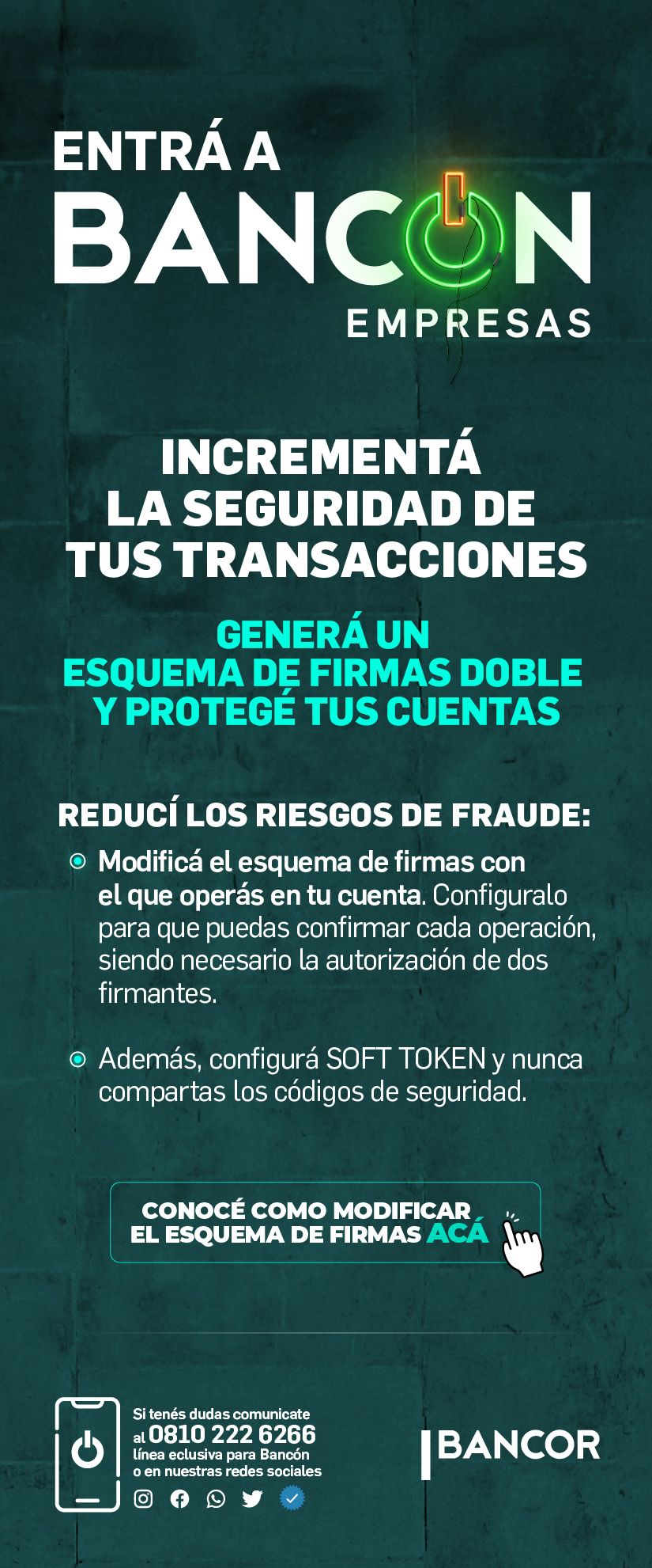 esquema de firmas