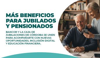 Alianza Bancor y Caja de Jubilación