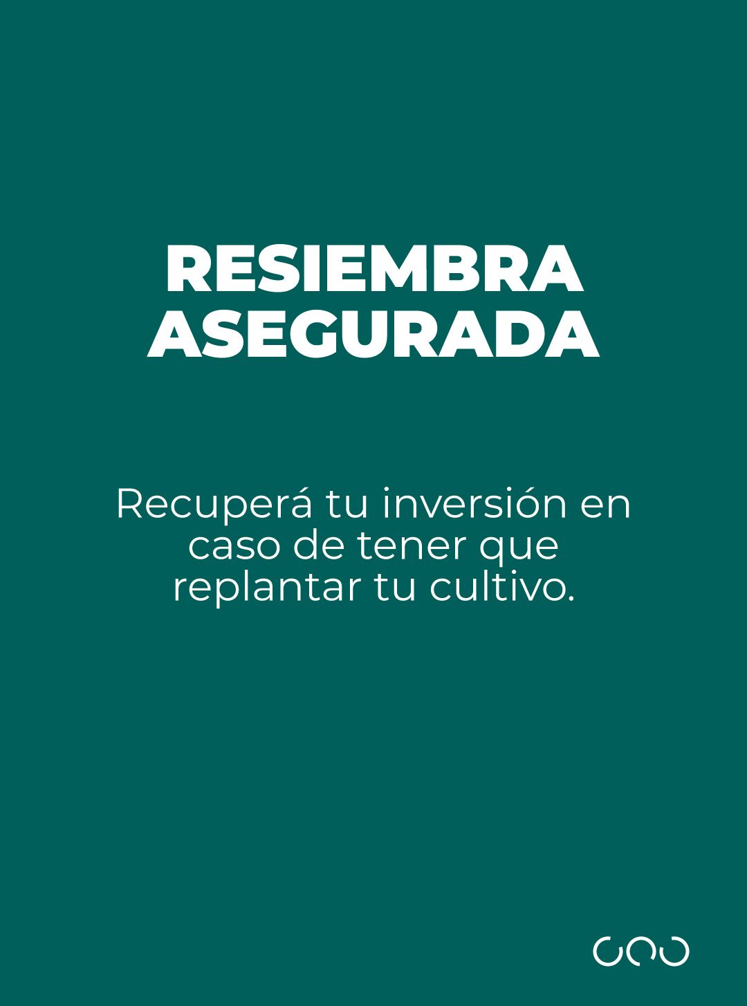 resiembra asegurada