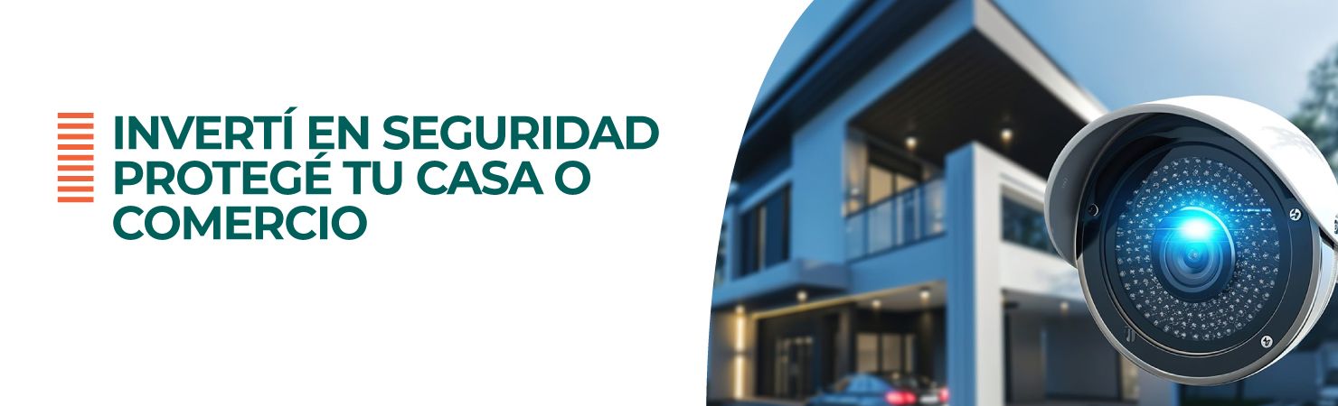 Alarmas, Cámaras de seguridad y Cercos eléctricos perimetral DE UNA!