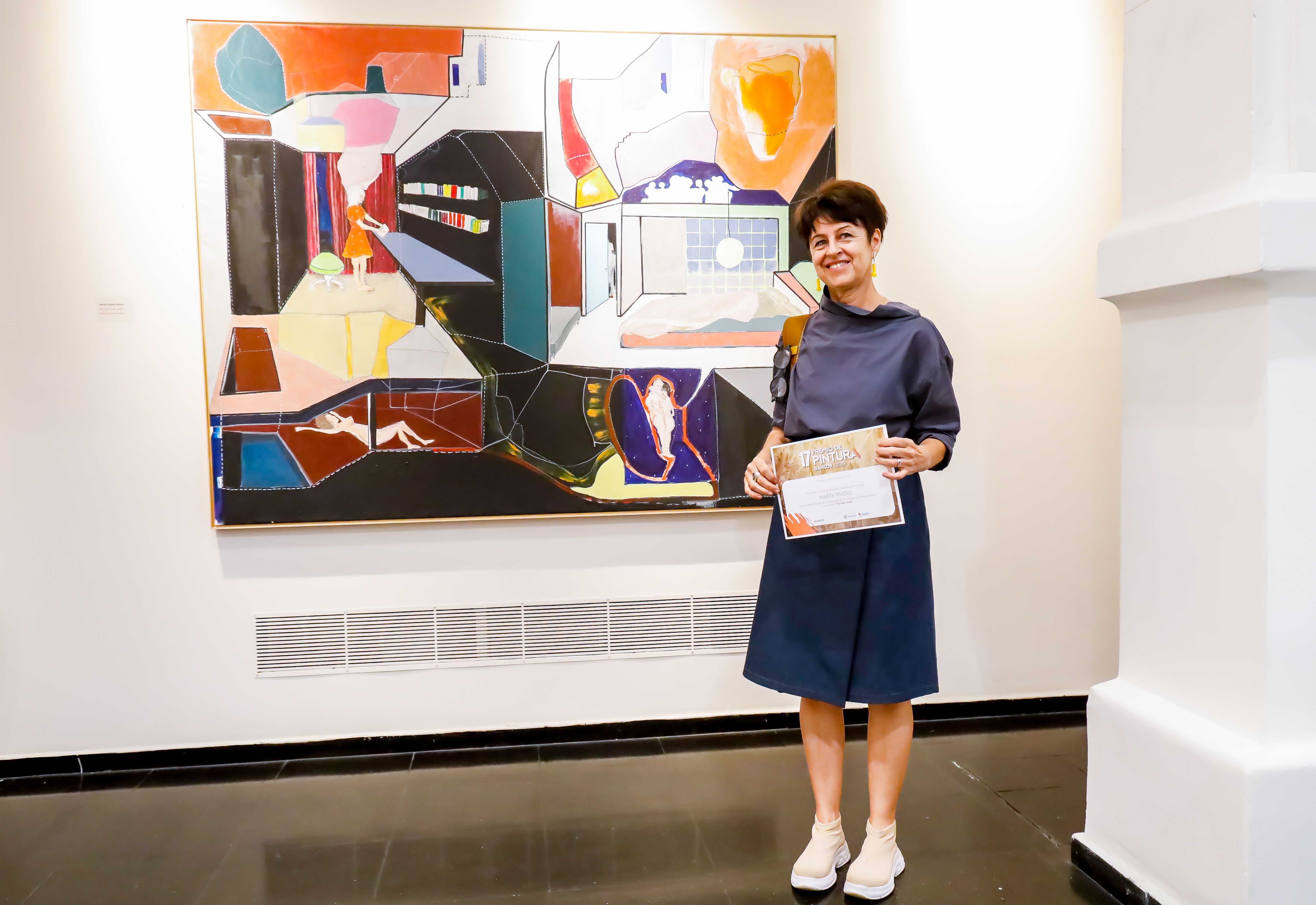 Apertura muestra 17 Premio de Pintura Bancor