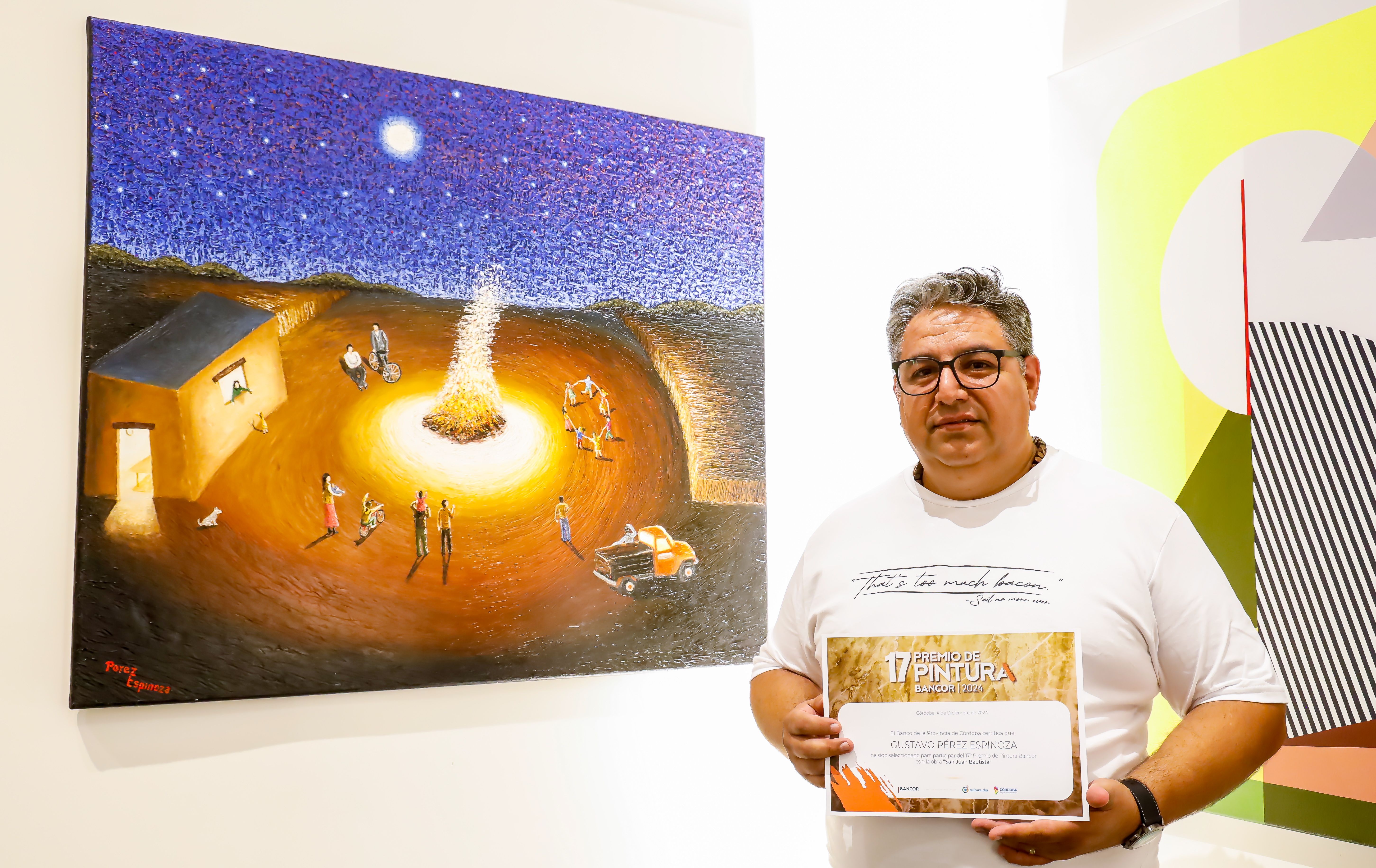 Apertura muestra 17 Premio de Pintura Bancor