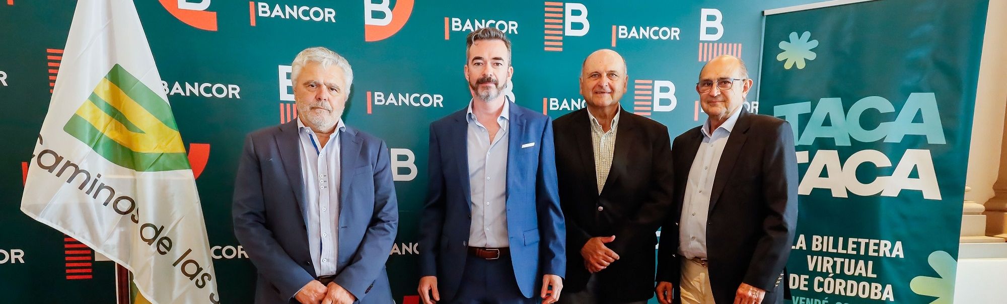 BANCOR y Caminos de las Sierras firmaron un acuerdo para el pago de peajes con TACA TACA