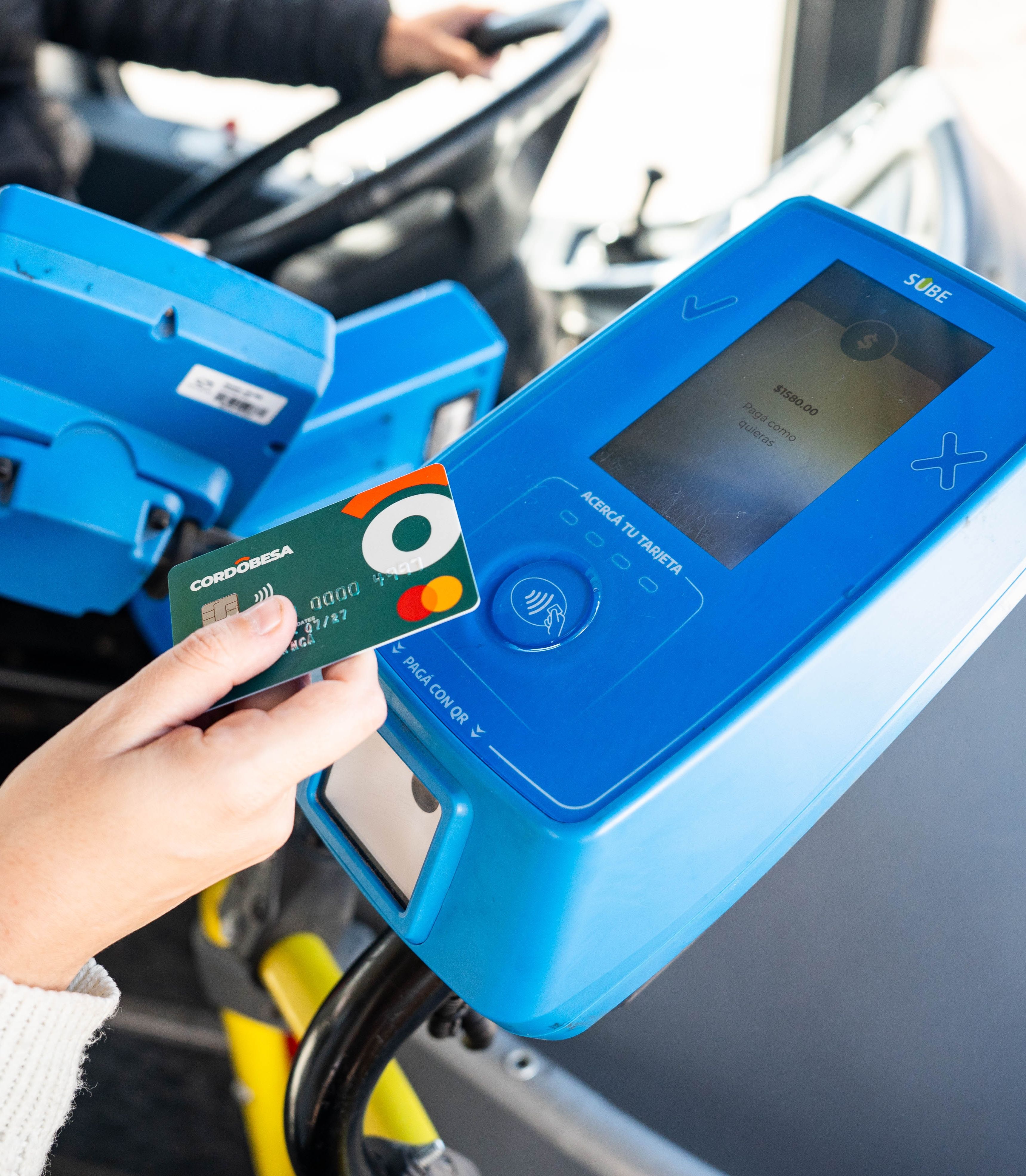 Pago con Cordobesa del transporte público