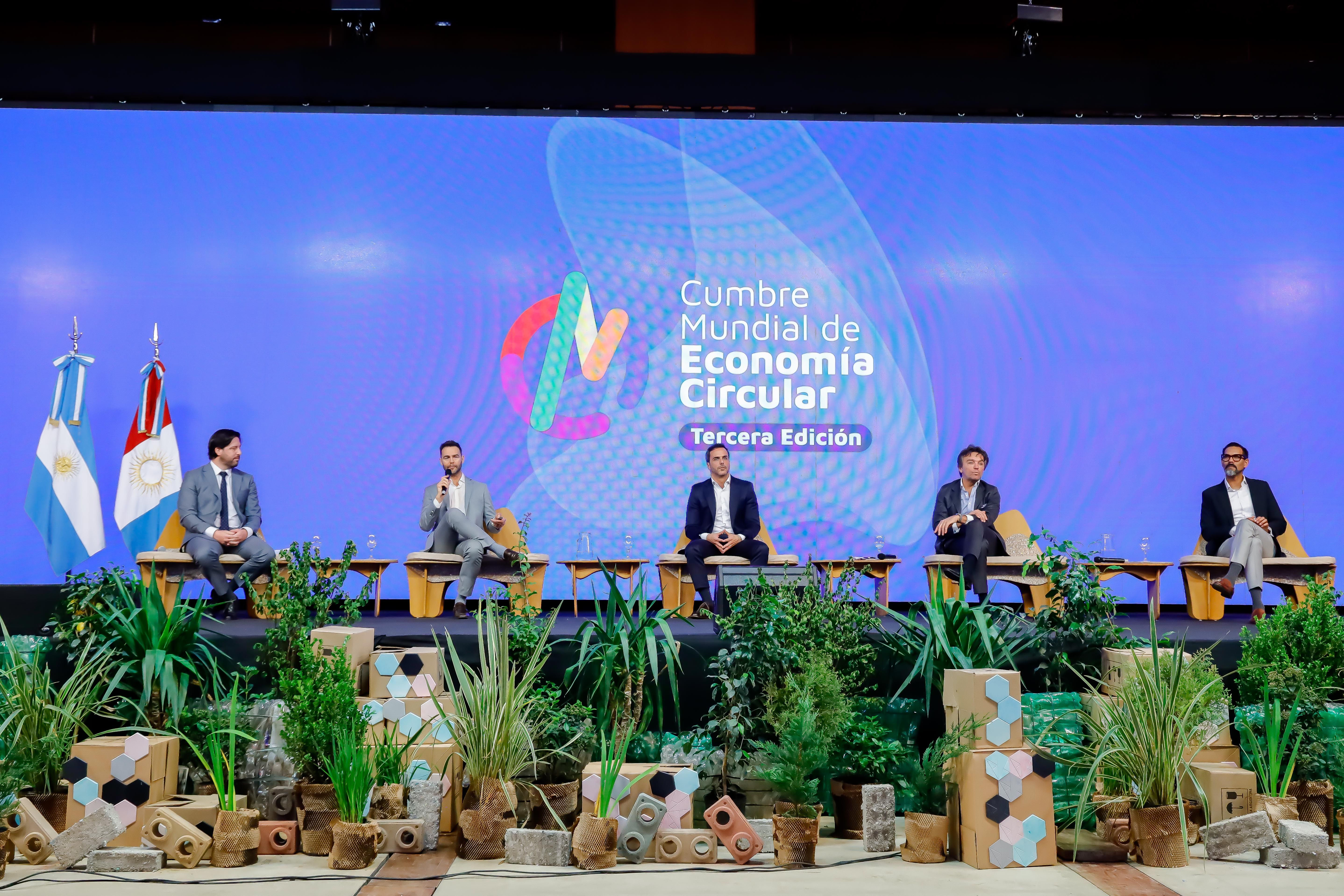 Justo Erede, subgerente general de Finanzas de BANCOR en la Cumbre Mundial de Economía Circular