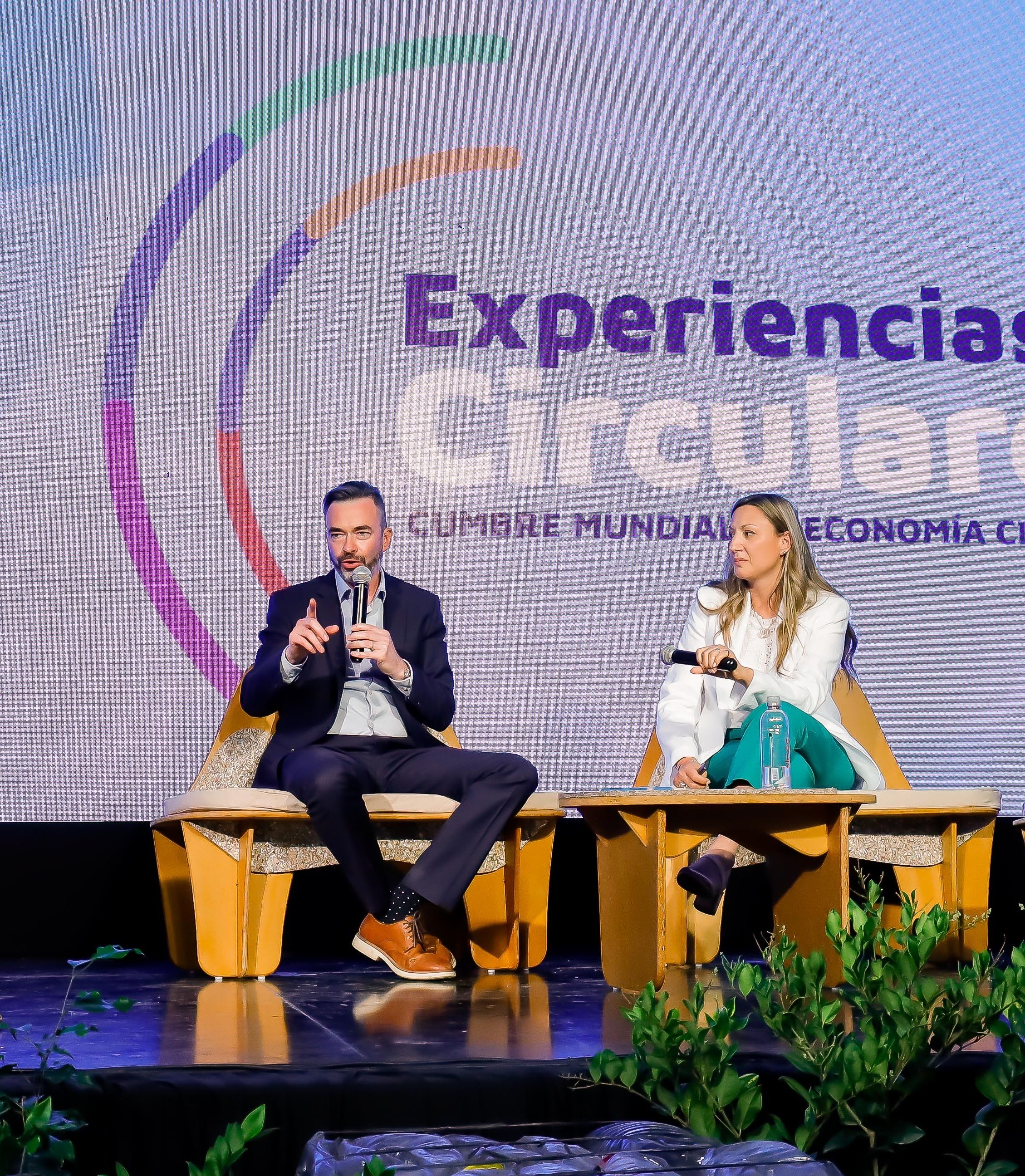 Ramiro Sosa, director de BANCOR en la Cumbre Mundial de Economía Circular