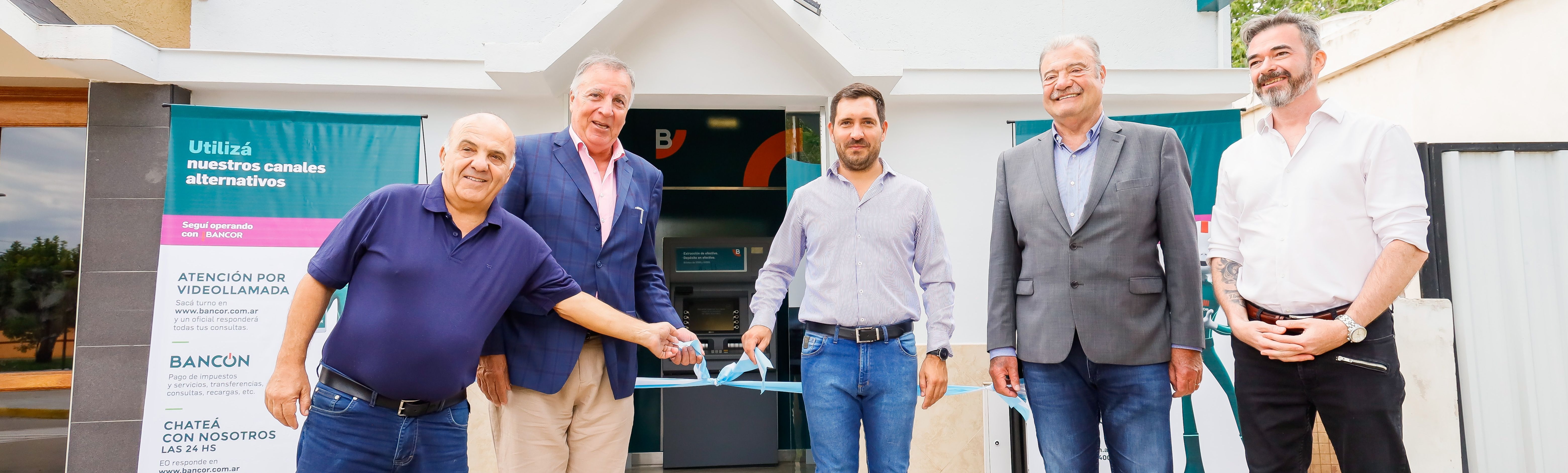 BANCOR inauguró en Matorrales el primer cajero automático de la localidad