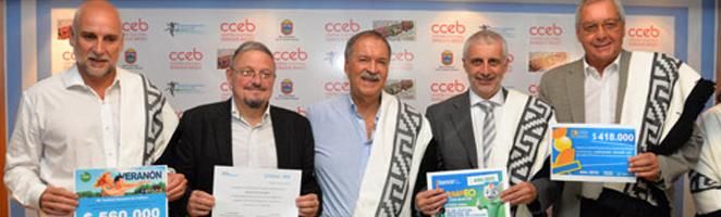 Bancor en el lanzamiento del Festival Nacional de Folklore 