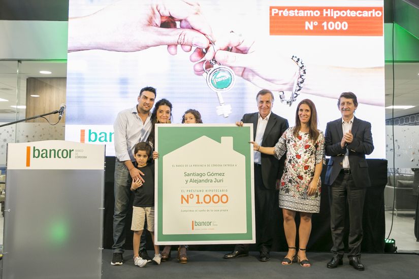 Bancor otorgó el Préstamo Hipotecario N° 1000