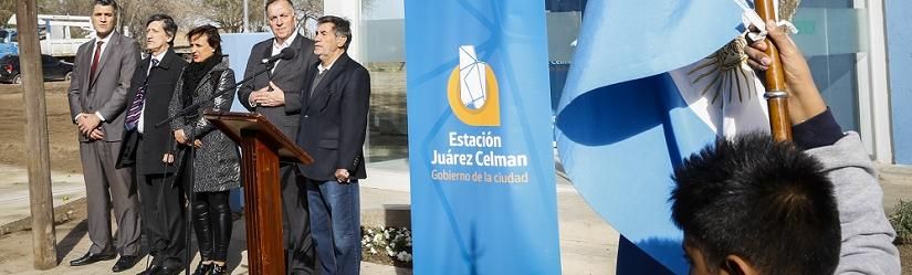 Bancor instaló el primer cajero en Estación Juárez Celman