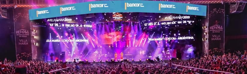 Bancor en el 52 Festival de Peñas de Villa María