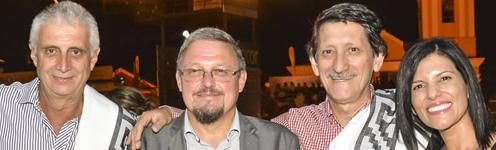 Bancor homenajeó los 50 años del Poncho Coscoíno 