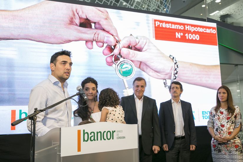 Bancor otorgó el Préstamo Hipotecario N° 1000