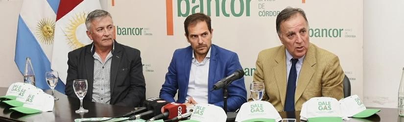 Bancor presentó la línea Dale Gas en Villa María